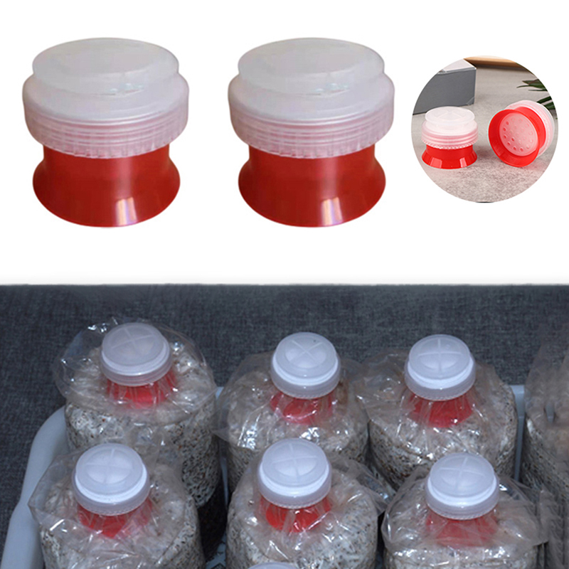 Mushroom Spawn Bag - 10Pcs Mushroom Grow Bag Sealer Collar