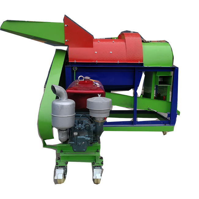Rice Thresher Machine - Electric Multifunction Small Portable Multi Crop