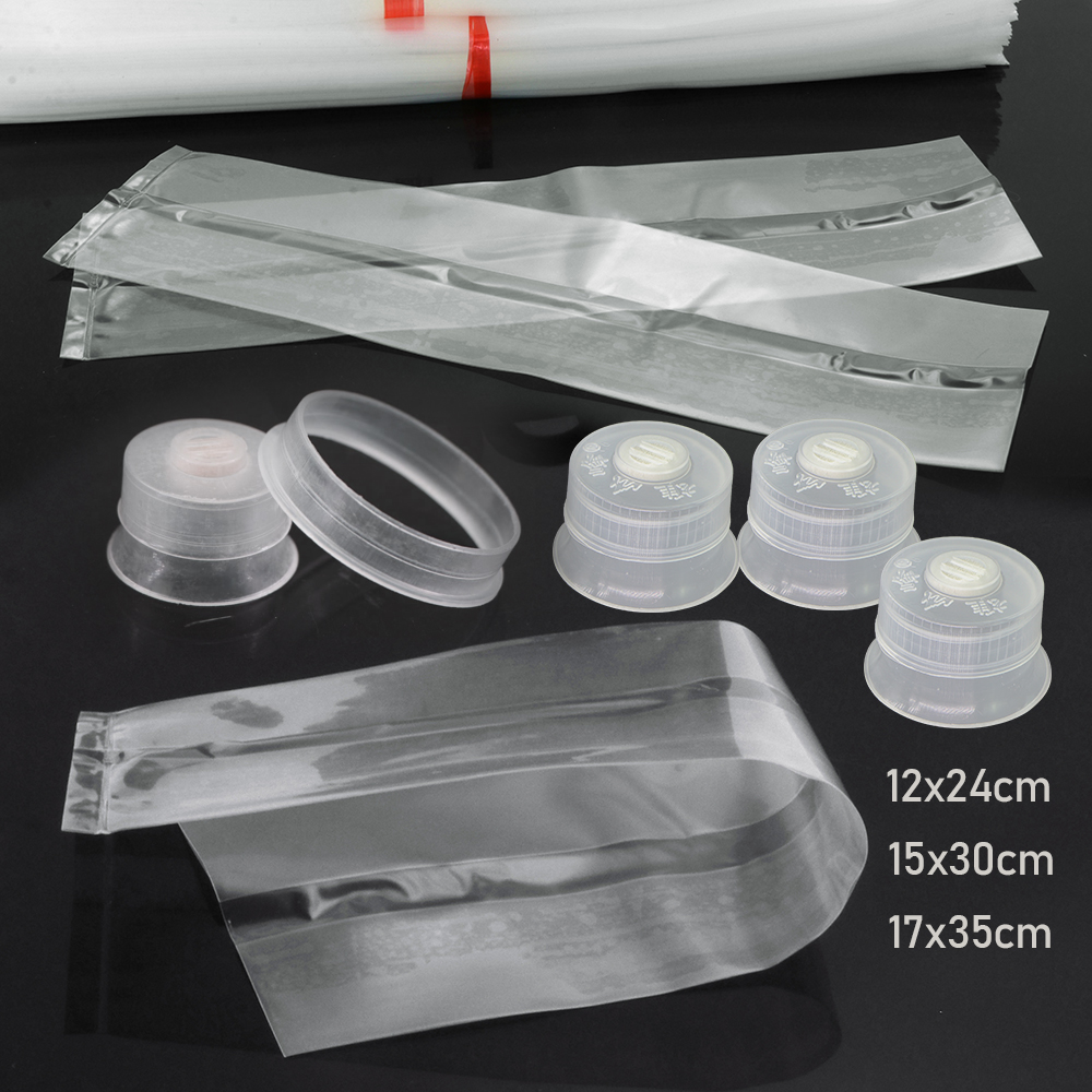 Mushroom Spawn Bag - PP Mushroom Growing Kit for Garden