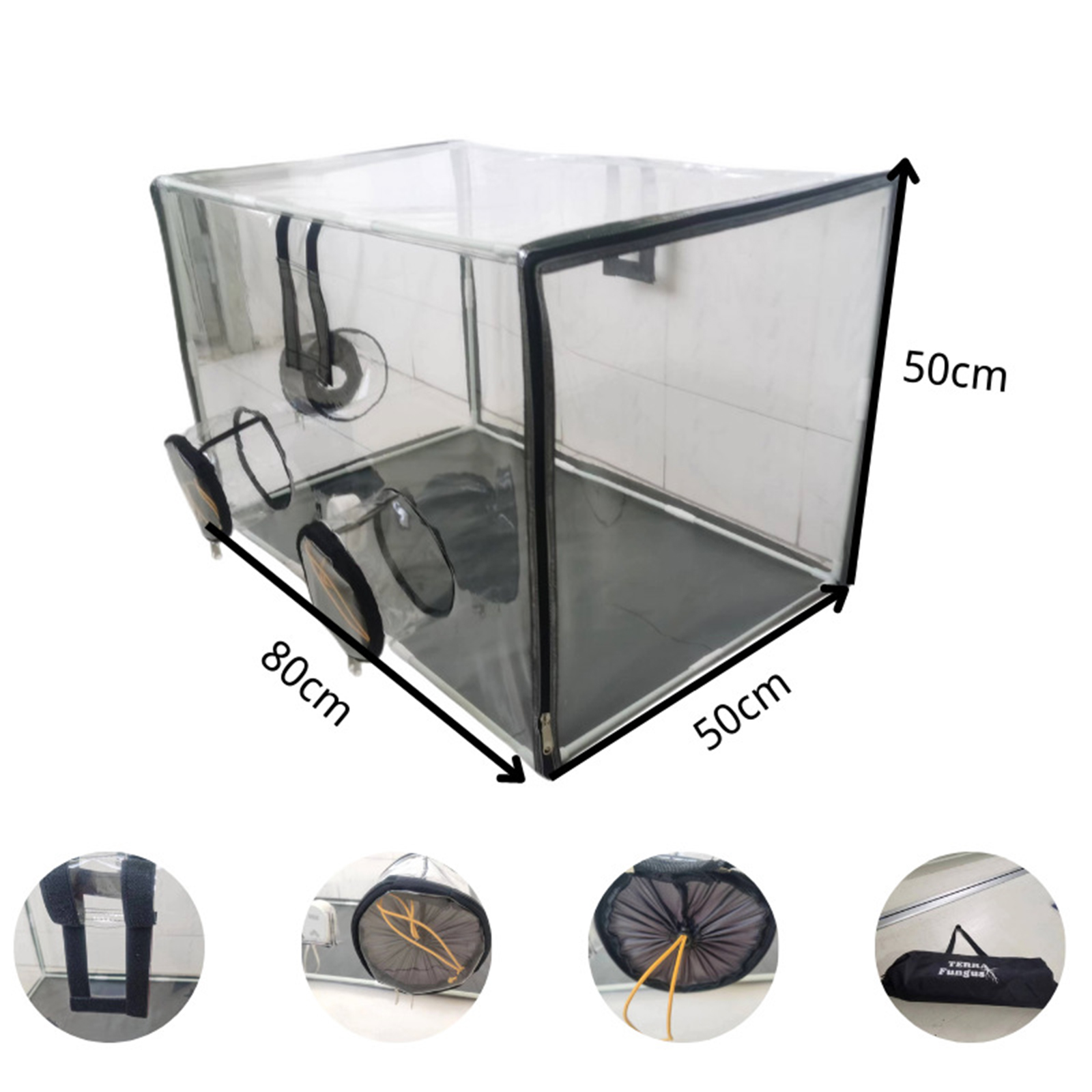 Mushroom Spawn Bag - Mini Garden Greenhouse Easy to Use