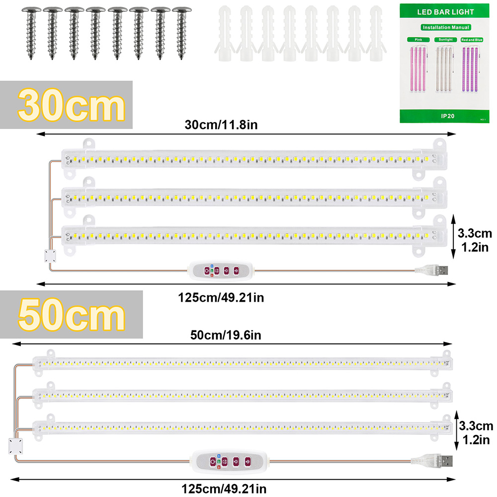 1/2/3/4Head LED Grow Light Str - огляд і ціна Plant Growth Regulator