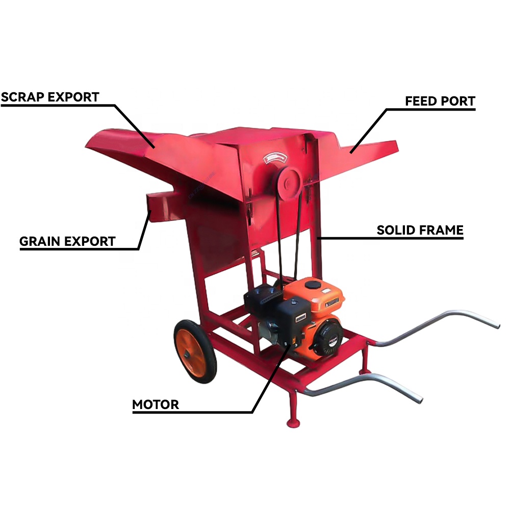 High Efficiency Maize Thresher - огляд і ціна Rice Thresher Machine