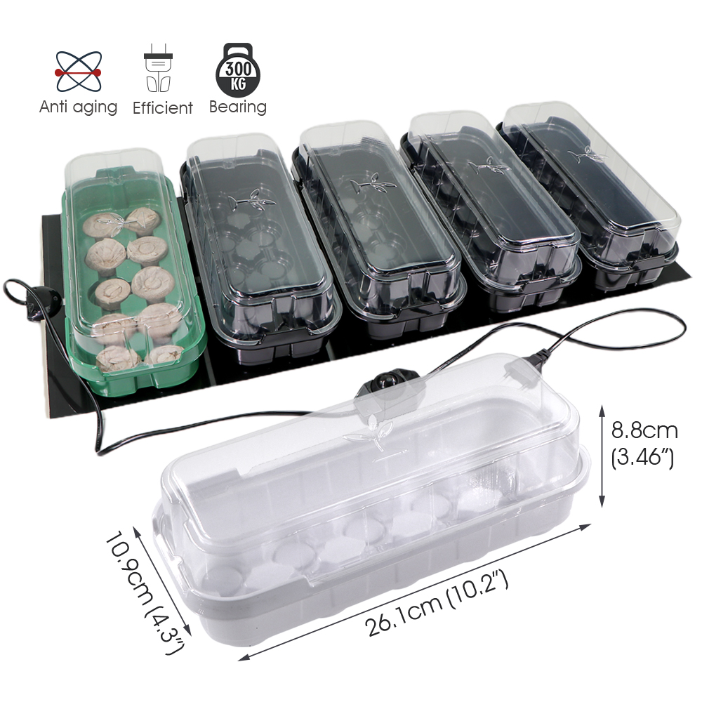 14/35W Plant Heating Pad Warme - огляд і ціна Nursery Plug Tray