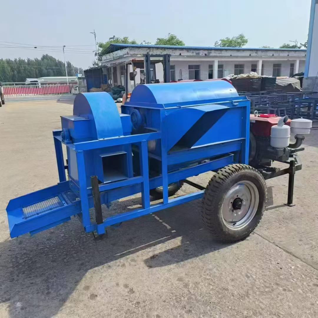 Wheeled Mobile Diesel Engine M - огляд і ціна Rice Thresher Machine