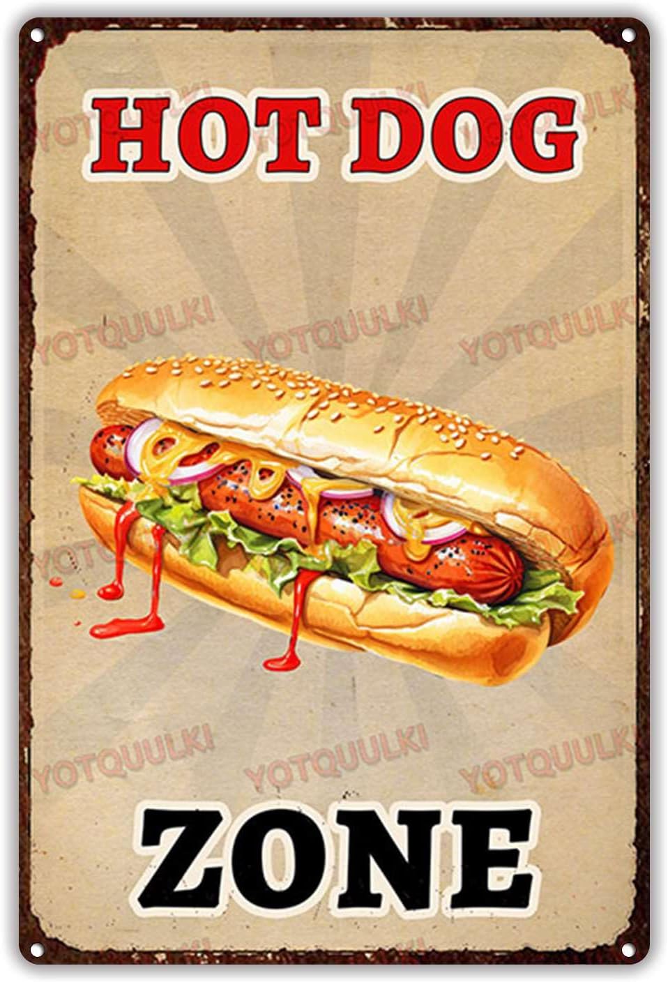 Hot Dog Zone Wall Art Canvas F - огляд і ціна Farming Zone